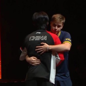 王楚钦因伤退赛，对手莫雷加德晋级香港总决赛男单决赛